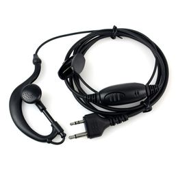 G-Shape Earpiece Headset PTT MIC for Midland Radios LXT GXT Alan Midland