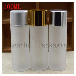 100 ml Pure Dew Bright Skin Water Bottling Skincare Cosmetics Bottles Frosted Glass Bottle 100 cc Shampoo, Shower Gel Container