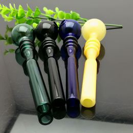 Coloured multi wheel bullous glass direct fired pot Glass Bbong Wwater Pipe Titanium nail grinder, Glass Bubblers For Smoking Pipe Mix Colour