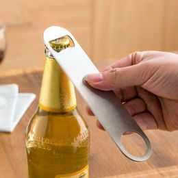 Large Flat Stainless Steel Speed Bar Bottle Openers Wine Opener Blade Beer Bottle Opener Remover