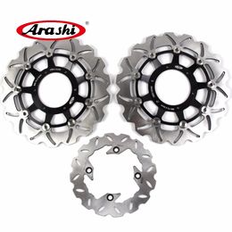 Arashi For Honda CBR600F 2001 - 2007 Front Rear Brake Disc Disc Rotor Kits CBR 600 F CBR600 2002 2003 2004 2005 2006