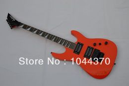 free shipping New TTM quilt top DEVASTATOR electric guitar orange rosewood Tremolo guitar2017