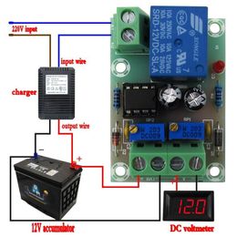 Freeshipping 12V Smart Charger Power Control Board Storage Battery Charging Controller Module