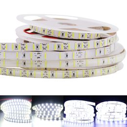 LED Strip light 5M 8520 SMD DC 12V 120LEDs/M waterproof IP65 IP33 Flexible Ribbon String LED lamp lights Night Decor