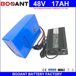 BOOANT 13S 5P Scooter Battery pack 48V 17AH e-Bike Electric Bicycle Li-ion Battery pack For Bafang 1200W Motor EU US free Duty