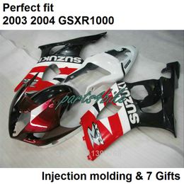 7 gifts fairings set for SUZUKI GSXR 1000 K3 2003 2004 fairing kit GSXR1000 03 04 bodywork GSXR1000 TG56