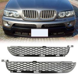 BMW X5 E53 99-03 Paire M Performance noir brillant Rein Grilles Calandre Grills