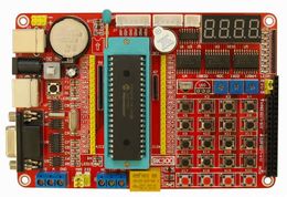 Freeshipping PIC Development Board Kit + Microchip PIC16F877A