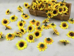 Artificial flowers, handmade sunflower, sunflower, silk flower, chrysanthemum, Xianghua flower, L424.