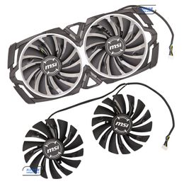 New Original for MSI GTX1080Ti/1080/1070Ti/1070/1060 ARMOR Graphics card cooling fan PLD10010S12HH 12V 0.40A