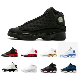Hyper Royal Blue olive men basketball shoes 13s mens sports Sneaker Shoes size