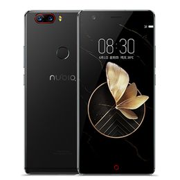 Original ZTE Nubia Z17 4G LTE Cell Phone Snapdragon 835 Octa Core 6GB RAM 64GB 128GB ROM Android 5.5 inch 23.0MP NFC Smart Mobile Phone