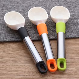 Plastic ABS Ice Cream Spoon Hanging Hole Design Kitchen Accessories Durable Fruit Watermelon Scoop New Arrival 3 6jd BB