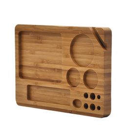 Cigarette tray operation supply raw cigarette tray solid wood tinplate smoking accessories