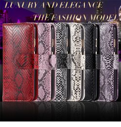 Luxury Sexy Snake Pattern Phone Case For iPhone 6 6S Wallet Photo Frame Stand Flip Leather Cover For iPhone 6 6S Bag