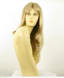 length wig blond wig clear smooth wick very light blond: DONNA 15T613 PERUK