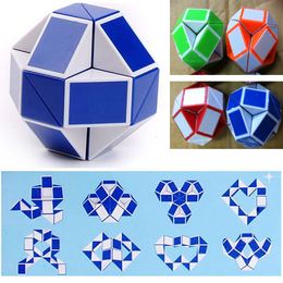 mini magic snake shape toy game 3d cube puzzle twist puzzle toy gift random intelligence toys supertop gifts dhl zjt03