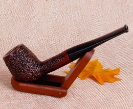 Resin pipe, imitation wood, removable and washable free Philtre cigarette smoking accessories