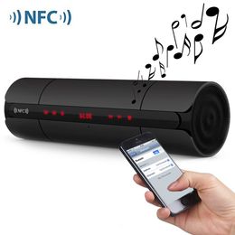 KR-8800 Portable Bluetooth Speaker Wireless & Streaming Audio Outdoor Speaker with LCD screen and FM radio,NFC Enabled