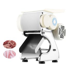 Beijamei 160 kg/h Electric Commercial Meat Slicer Cutting Slicing Machine Meat Shred Dice Machine for restaurant