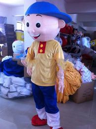 2017 Factory direct sale Caillou Mascot costume Adult size Caillou Mascot costume Free shipping