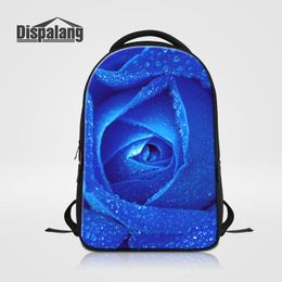 Large Capacity Women's Casual Daypacks Personality Design Flower Backpacks For Laptop Female Bagpacks Girls School Bookbags Ladies Rucksack