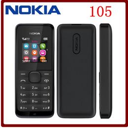 Original Nokia 105 FM Radio Good Quality Unlocked Mobile Phone Free shipping