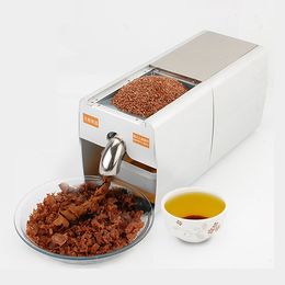 Qihang_top 220V Cold home oil press machine peanut, soy bean oil presser high oil extraction rate