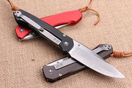 hot sale high end folding blade knife d2 satin drop point blade t6061 Aluminium handle edc pocket knife ball bearing knives