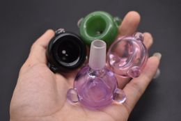 A+ quality 14mm male Glass Bowls For Bongs Male Joint Glass Bowl Smoking Pipe For Glass Bongs Oil Rigs Water Pipes tobacco bowl dhl free