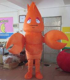 2018 High quality hot sea food sea animal shrimp mascot costume for adult to wear for sale