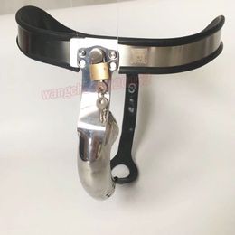 Chastity Devices The Protector Male Stainless Steel Chastity Belt Device SPLIT Back T-model #T67