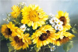 2018 Sale New 5d Needlework Sunflower Diy Full Diamond Embroidery Mosaic Cross Stitch Home Decoration Pasted Painting For Gift