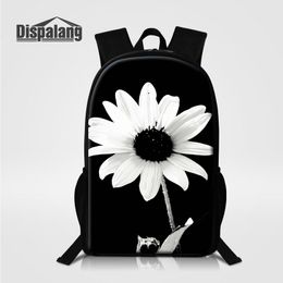 Backpack Designer Fashion Women's Flower Printing Rucksack Floral Pattern School Bags For Teenage Girls Children Daily Bookbags Shoulder Bag