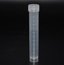 10 ml Laboratory frozen tube Graduated Cryovial with silicone pad flat bottom empty plastic test container LX1242