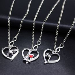 softball stuff heart love baseball red wine gun mothers girsl sports gifts Jewellery for necklace