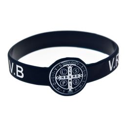 1PC CSPB CSSML NDSMD Wrist Watch Shaped Jesus Silicone Rubber Bracelet Ink Filled Logo 5 Colours