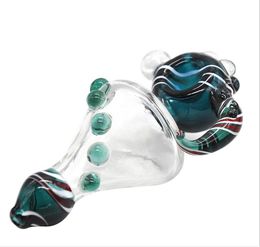 Glass pipe unique appearance anti-skid pipe easy to clean stained glass pipe