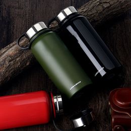 Thermal Cup Vacuum Flask Heat Water Bottle Stainless Steel Heat Insulation Drink Bottle Thermos Vacuum Portable