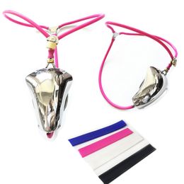 3 Color Choose Chastity Panty Stainless Steel Male Chastity Belt Sex Products for Men,Penis Sleeve Tube Masturbation Toys G7-4-82