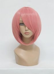 On Sale Cosplay Costume Wigs VOCALOID LUKA JBF pink Short straight Party Hair