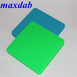large silicone container 200ML square non-stick silicone jars Custom FDA approved dab wax vaporizer storage containers
