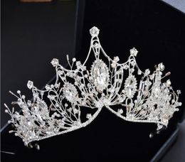 European and American brides crown hoop headwear palace crown wedding accessories