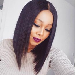 Discount Bob Hairstyles Black Women Middle Part Bob Hairstyles