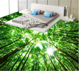 3d flooring for living room and bedroom HD look up the woods desktop wallpaper free
