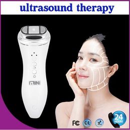 Portable Hifu High Intensity Focused Ultrasound Skin Facial Rejuvenation hifu Machine LED light RF Beauty Equipment