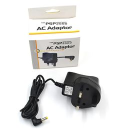 UK Plug Home Wall Charger AC Adapter Power Supply Cord for PSP 1000 2000 3000 Console DHL FEDEX EMS FREE SHIP
