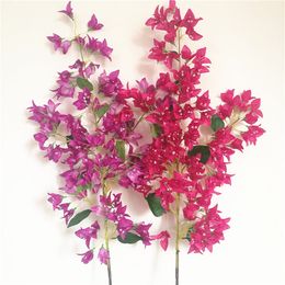 Silk Bougainvillea Fake bougainvillea spectabilis more Flower heads for Wedding Centerpieces Home Party Artificial Decorative Flower