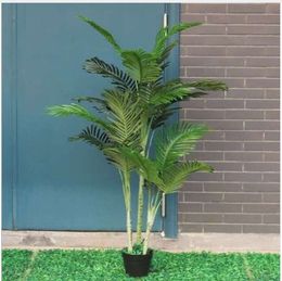 5Ft Artificial Plants Real Touch Silk Artificial Tree Tropical Fake Plants Home Garden Decor No pot