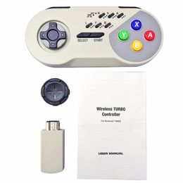 Wireless Turbo Controller Joystick Gamepad With Package for SNES Mini Classic Edition Free DHL